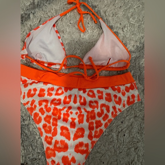 Orange and Blue Bikini Set SHEIN BUNDLE - Picture 9 of 16
